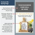 thumbnail image 6 of 2026 Peel and Stick Magnetic Business Card Recipe Calendars, 100 Pack Includes Envelopes, Mail for 1oz Rate (Happiness is Homemade), 6 of 8