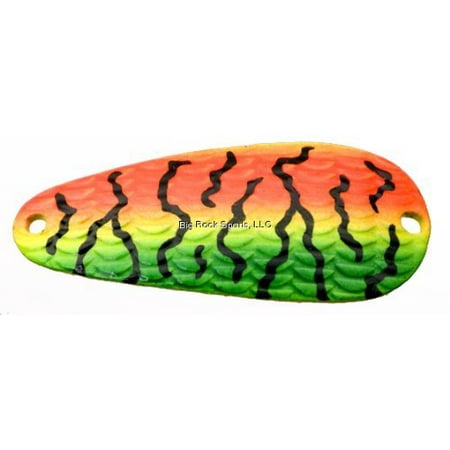 Cyclone Wobbler Casting/Trolling Spoon 1 1/2 1/6 oz Firetiger