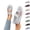 05# Gray, variant on Women's Embroidered Mesh Casual Shoes Breathable Knit Walking Flat Loafers for Nurse Travel Slip On Mary Jane Work,Red,41