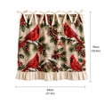 thumbnail image 4 of Christmas Oven Skirt,Vintage Plaid Door Cover Curtain for Kitchen Decor, 4 of 5