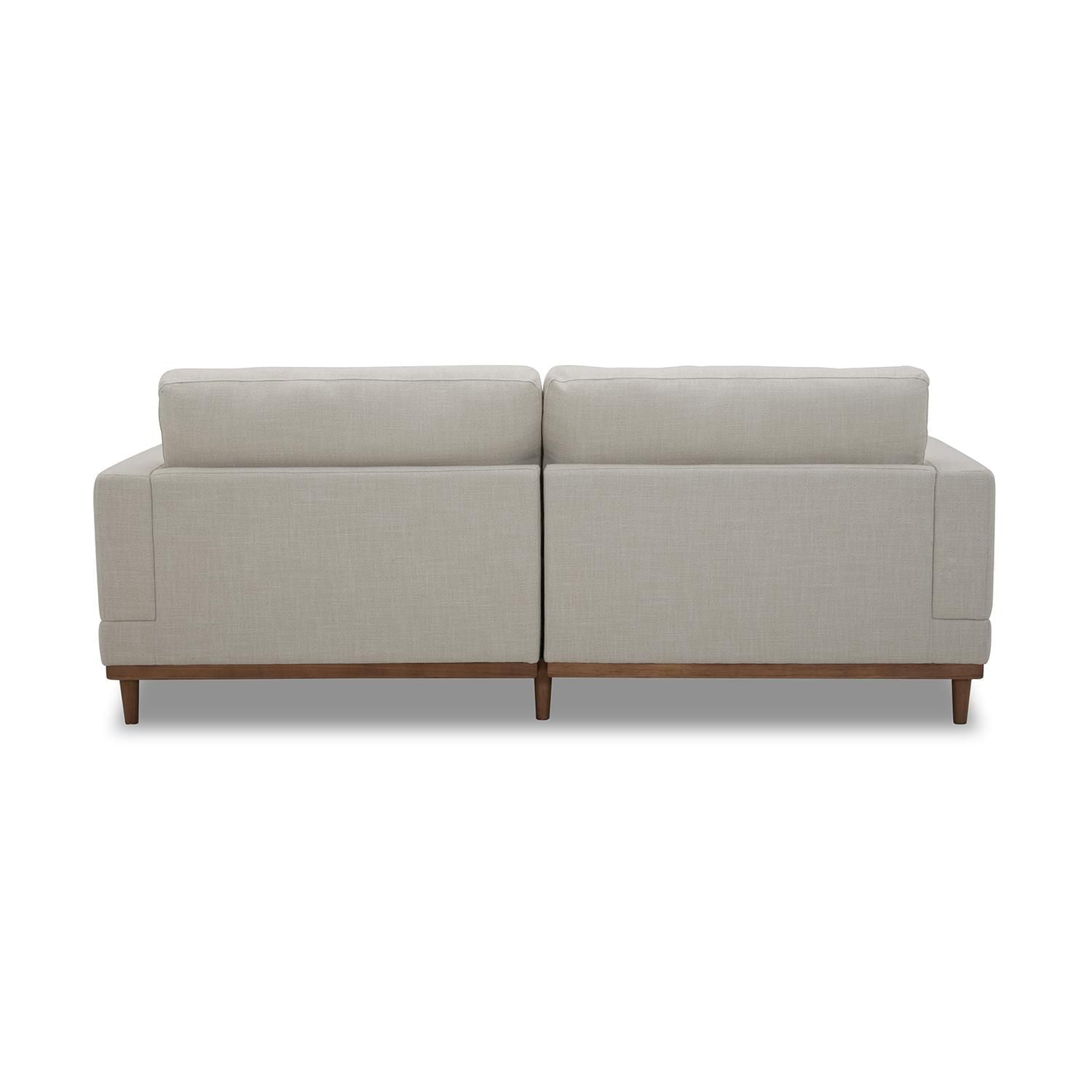 Better Homes & Gardens Springwood Wood Frame 83.46" Sofa, Light Honey