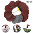 thumbnail image 1 of Grit Sanding Paper Sanding Pad Sanding Discs Wheel Backer Plate Buffing Polishing Discs Kit, 1 of 17
