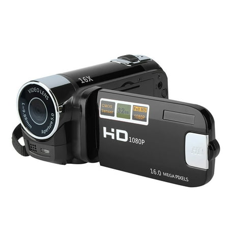 Image of HD Video Camcorder Easy To Carry And Store For Travel Sports Events Black AU Plug