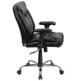 thumbnail image 6 of Pemberly Row Big and Tall Leather Swivel Office Chair in Black, 6 of 10