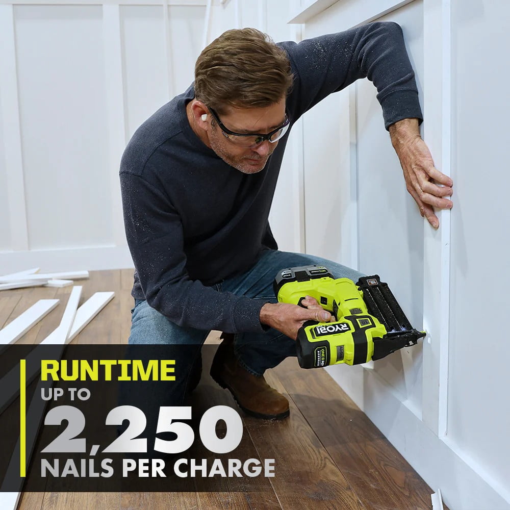 ONE+ HP 18V 18-Gauge Brushless Cordless AirStrike Brad Nailer (Tool Only)