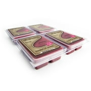 Mulberry Wax Melts Bulk Pack - 4 Highly Scented Bars - Made With Natural Oils - Air Freshener Cubes Collection