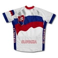 thumbnail image 2 of Slovakia Flag Short Sleeve Cycling Jersey  for Men - Size L, 2 of 3