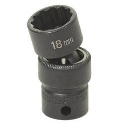 

3/8 Drive x 18mm 12 Point Standard Universal Socket