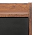 thumbnail image 6 of SAFAVIEH Diara 2-Shelf 2-Door Media Stand Walnut / Black, 6 of 7