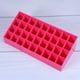 thumbnail image 3 of Caja de almacenamiento de 36 ranuras para lápiz labial, organizador creativo para brochas de maquillaje, escritorio, para el hogar y la tienda (clarete), 3 of 7