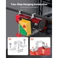 thumbnail image 6 of Electric Hoist,1320 lbs Lifting Capacity,1150W 110V Electric Steel Wire W"with Wireless Remote Control,40ft Single Cable Lifting Height&Pure Copper Motor,for Garage Warehouse Factory, 6 of 6