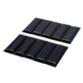 thumbnail image 2 of 20Pcs Mini Solar Panel New 0.5V 100MA Cells Photovoltaic Panels Module Sun Power Battery Charger DIY 53x18x2.5mm, 2 of 8
