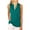 Blue-green, variant on Women's Summer Sleeveless T Shirts Solid Color Casual Vest
