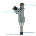 thumbnail image 3 of 4pcs 23250-75100 Fuel Injector Replacemnt for Toyota 4Runner 2.7L 2010 for Toyota Hiace 2.7L 2010, 3 of 6