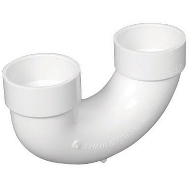 Charlotte Pipe & Foundry PVC007000800HA 2 in. PVC-Dwv P Trap U-Bend