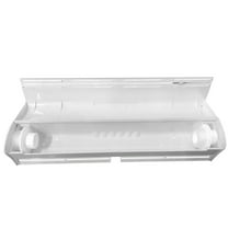 Plastic Wrap Cutter Box for Cling Film & Aluminum Foil | Household Kitchen Storage Organizer with Safety Blade | 1-Pack(Plastic Wrap Not Included)