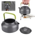 thumbnail image 3 of Mgaxyff 800ML Outdoor Portable Coffee Pot Water Kettle Hiking Picnic BBQ Teapot,Camping Teapot, 3 of 7
