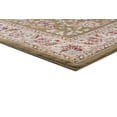 thumbnail image 5 of Traditional 5x7 Area Rug (5' x 7') Oriental Green, Gold Living Room Easy to Clean, 5 of 9