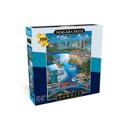Buffalo Games Eric Dowdle Niagara Falls 1000-Piece 26.75 x 19.75-inch Interlocking Jigsaw Puzzle for Adults Ages 14+