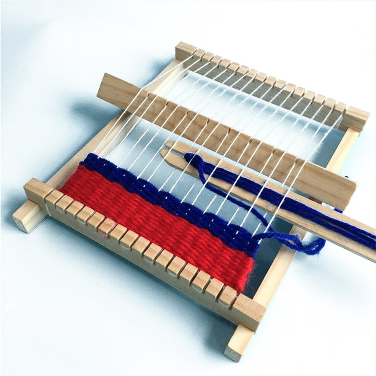 QJH Wooden Multi-Craft Weaving Loom Wool Knitting Machine DIY