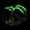 Green, variant on Light Up Dog Harness No Pull Adjustable LED Dog Vest for Night Walks USB Rechargeable for Small Medium Large Dogs - Large, Red
