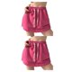 thumbnail image 2 of Pantalones cortos Minnieouse para damas Faldas Vestido Casual cordón Mini A-line Moda Verano color caramelo, 2 of 6