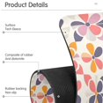 thumbnail image 4 of Yayeee Faucet Mat for Kitchen Sink 14.7" Diatomite Long Splash Guard Pad, Purple Retro Flower, 2 Pack, 4 of 7