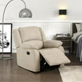 thumbnail image 5 of Pemberly Row Modern / Contemporary Fabric Manual Recliner in Oatmeal, 5 of 8