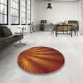 thumbnail image 4 of Ahgly Company Machine Washable Indoor Rectangle Transitional Tomato Red Area Rugs, 2' x 3', 4 of 7