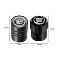 thumbnail image 3 of 3D Metal Tire Valve Cap Car Tire Valve Cap Compatible with Cadillac Escalade ATS BLS XTS XT4 XT5 XT6 CTS CT4 CT5 CT6 EXT STS SLS shry, 3 of 4
