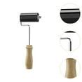 thumbnail image 6 of Dualoai Seam Roller Compact with Wooden Handle Silicone Pressure Roller High Temperature Black, 6 of 9