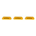 thumbnail image 4 of Unatoiry 4PCS/Set Car Door Stickers Warning Mark Tape Auto Exterior Reflective Tape Auto Exterior Accessories Open Sign Safety Reflective Strip yellow 3Set, 4 of 6