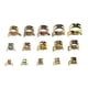 thumbnail image 5 of 115PCS 6-22mm Spring Hose Clamps + Manual Pliers Zinc Plated Gas Water Hose Clamp Metal Tools Assortment Kit, 5 of 5