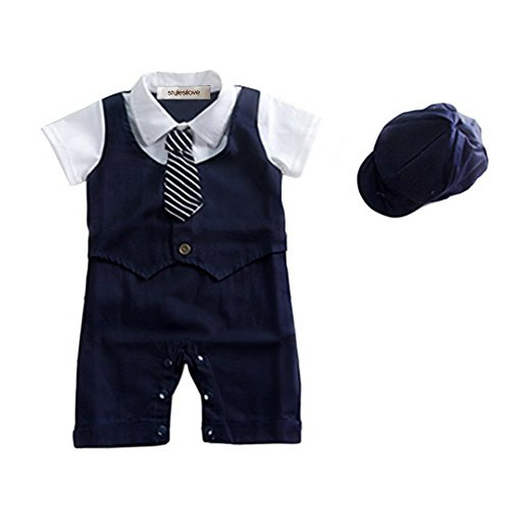 baby boy navy chinos