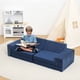 thumbnail image 4 of Juego de sofá modular infantil de 8 piezas – Espuma de alta densidad – Convertible y multifuncional – Ideal para sala de juegos, dormitorio o salón – Fundas lavables, 4 of 8