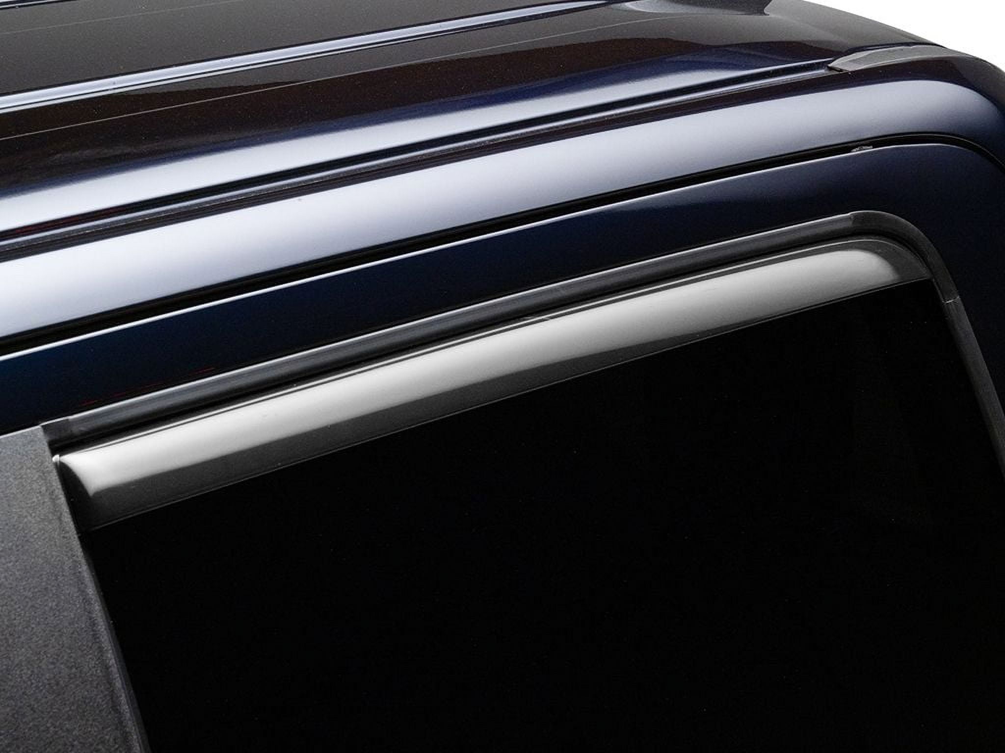 Auto VentShade (AVS) 194975 In-Channel Ventvisor Window Deflectors 4 Pc. Set Fits 2015-2024 Ford F150, 2022-2024 F150 Lightning, 2017-2024 F150 Raptor SuperCrew