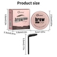 thumbnail image 3 of Crema para peinar cejas con rímel, jabón incoloro para peinar cejas, crema estereoscópica natural para cejas, gel para peinar cejas, 8 g, crema para pestañas, 3 of 5