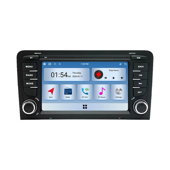 RoverOne 6+128G for Audi A3 2 8P 2003 - 2013 S3 2 2006 - 2012 RS3 1 2011 2012 Car Radio Stereo CarPlay Android Auto GPS Bluetooth Audio Video Player