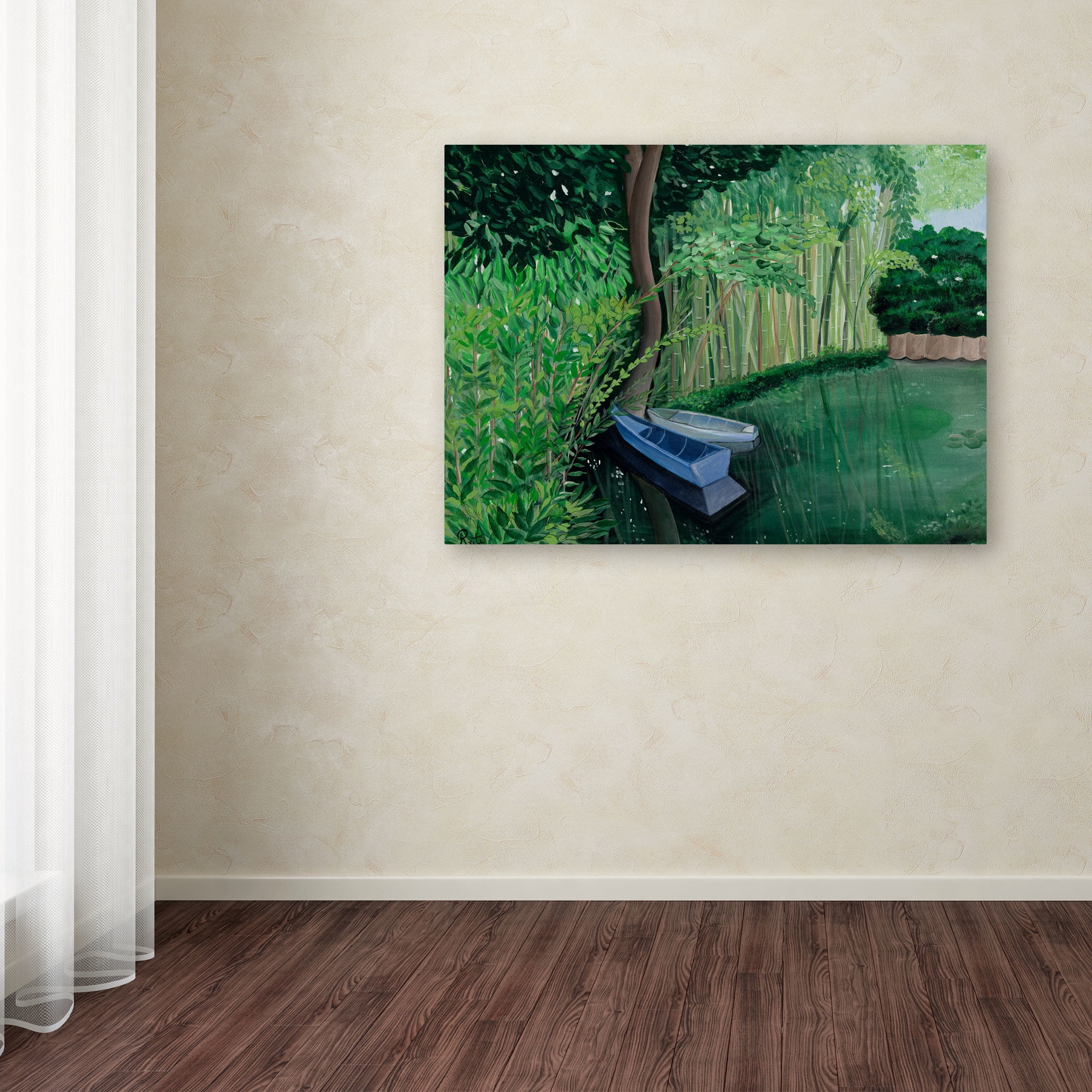 Trademark Fine Art "Canvas Art" Canvas Art by Two Boat