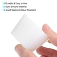thumbnail image 3 of Uxcell 3 Pcs Tapones de Goma Sólida de Silicona Blanca, Tapones Cónicos para Fregaderos, Diámetro de 37 mm a 46 mm, 3 of 5