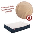 thumbnail image 6 of Majestic Pet Poly/Cotton & Sherpa Orthopedic Double Dog Bed Blue Medium 24" x 34" x 5", 6 of 7