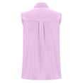 thumbnail image 5 of Womens Tank Tops Daily Casual Linen Shirts Sleeveless Shirts Tops Casual Blouses Loose Fit Shirt Tank Summer, 5 of 6