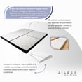 thumbnail image 4 of Colchón Plegable KS silver + Sábanas + Protector + Almohadas Silver, 4 of 10