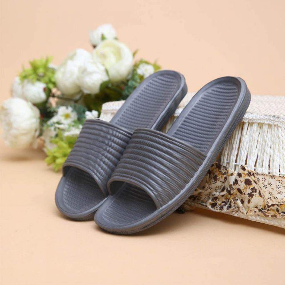 Lifesty_ler Sandals Flip Flops for Men/Boys Shower Stripe Flat Bath Slippers Summer Sandals Indoor & Outdoor Slippers