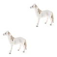 thumbnail image 1 of Bewildely Modelo Animal estático juguete para niños y adultos Caballo 2piezas plástico, 1 of 6