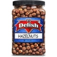 thumbnail image 3 of Gourmet Raw Hazelnuts Shelled by Its Delish, 2.5 lbs Reusable Jumbo Container  Unsalted Hazelnuts Filberts for Vegan, Kosher and Gluten-Free Nut Snacks, 3 of 6