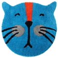 thumbnail image 1 of Bonito felpudo para niños, alfombrillas de baño absorbentes de microfibra, alfombrilla para puerta delantera, alfombra para suelo, 23.6 x 23.6 pulgadas, forma de gato Namotu CZJJ-XM82, 1 of 6