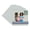 Gray, variant on Harbor Gray Picture Frame Mat for 16x16 Frames - Fits 12x12 Photos - 1 Mat