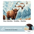 thumbnail image 2 of Yak Machine Washable Non-Slip Polyester Door Rugs Office Rug Indoor Rug, 2 of 6