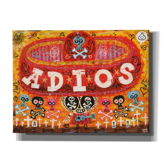 Epic Graffiti 'Adios Amigos' by Jorge R. Gutierrez, 16"x12"